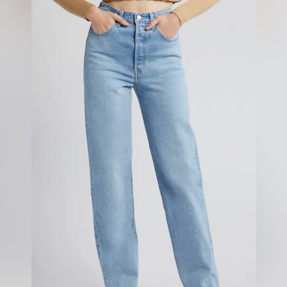 levi ribcage jeans - Picture 1 of 5